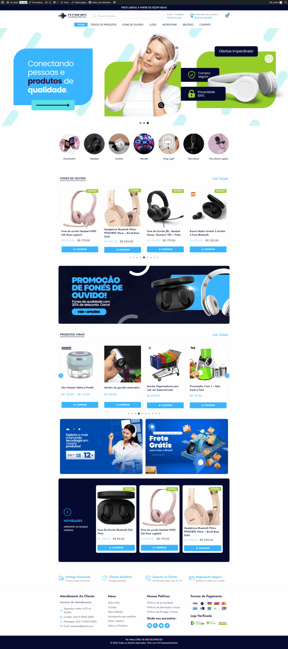 Loja Atualizada TecNews Eletrônicos - Imagem 2