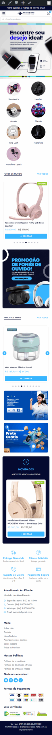 Loja Atualizada TecNews Eletrônicos - Imagem 3